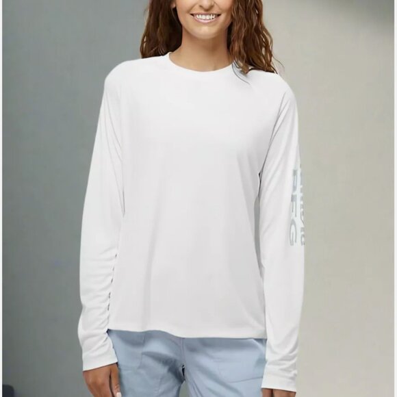 Women’s Columbia PFG Tidal Tee Long Sleeve Shirt w/Columbia Heat Sealed Logo NWT - Picture 1 of 4